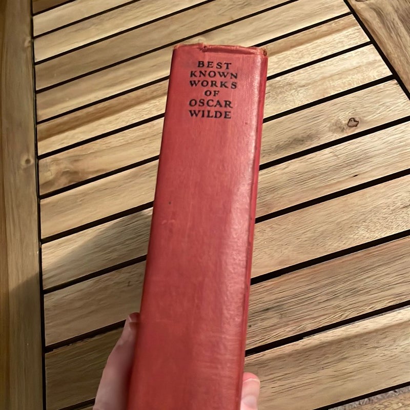 The Best Know  Works of Oscar Wilde (1927)
