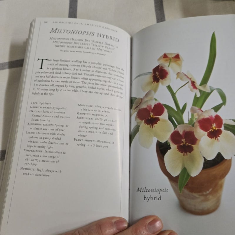 100 Orchids for the American Gardener