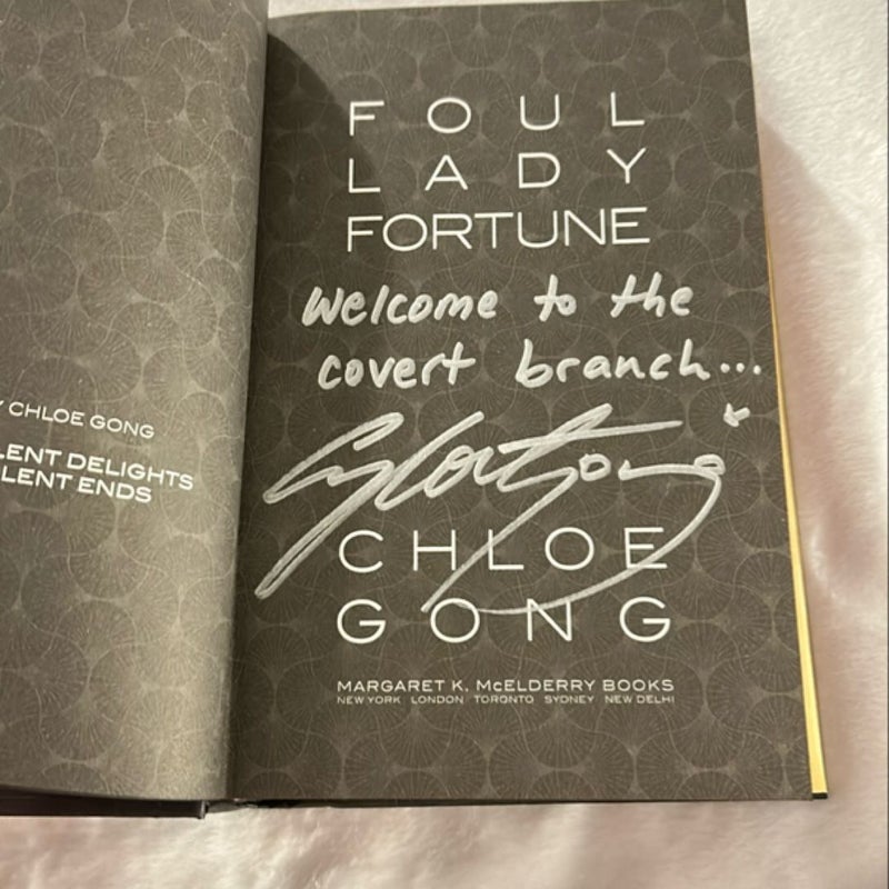 Signed Foul Lady Fortune 