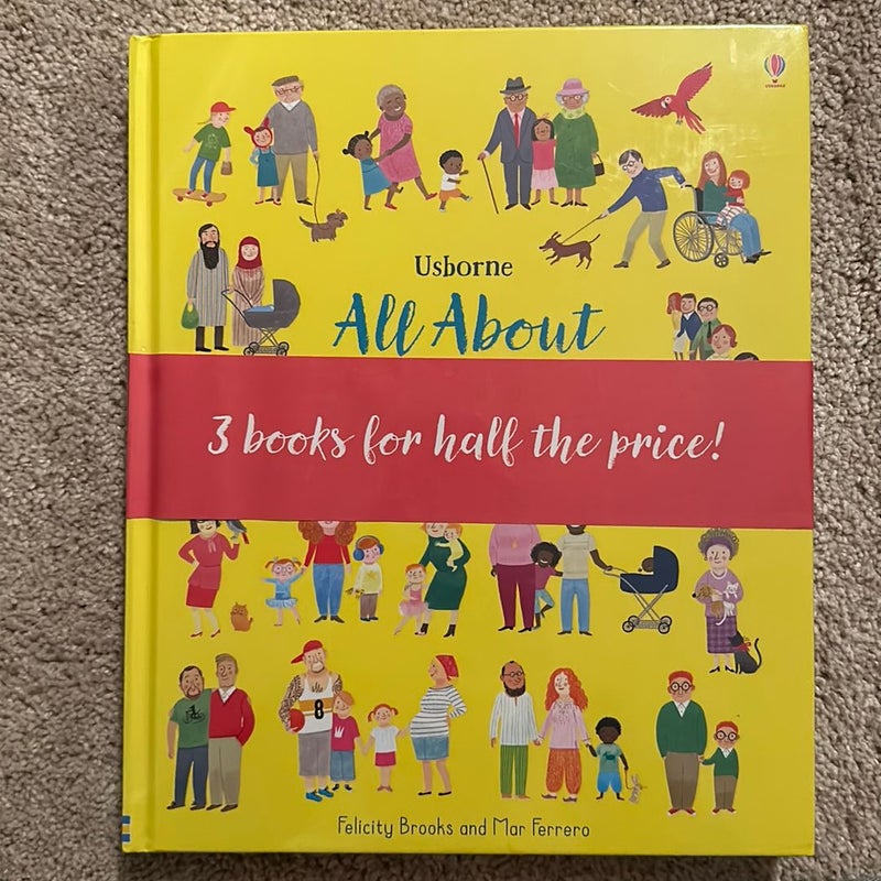 All about families/feelings/friends (3 book set)