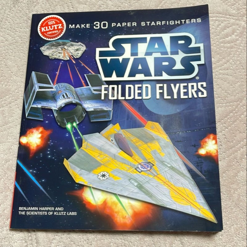 Star Wars Folded Flyers