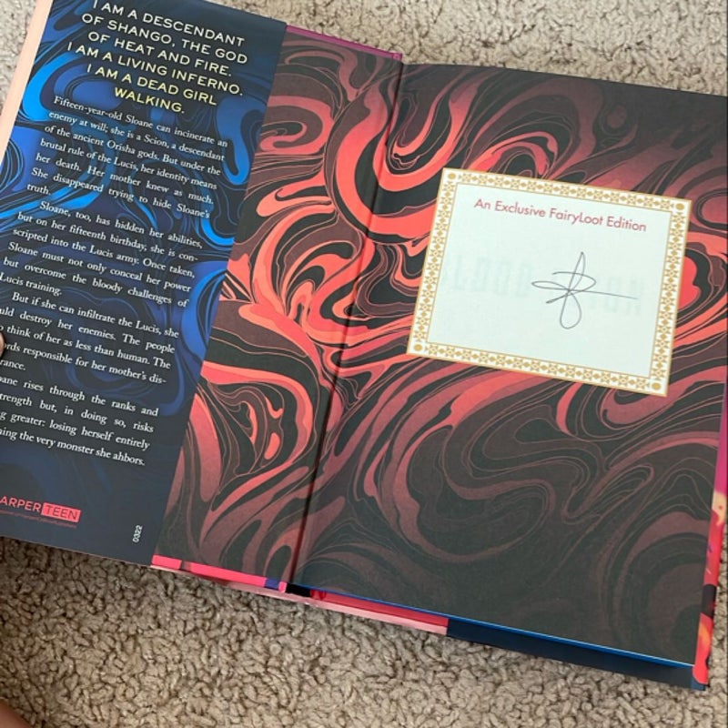 Blood Scion SIGNED FAIRYLOOT EDITION