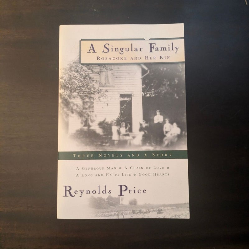 Reynolds Price paperback book lot (5) Singular Family; Surface of Earth; Source of Light; Kate Vaiden; Promise of Rest