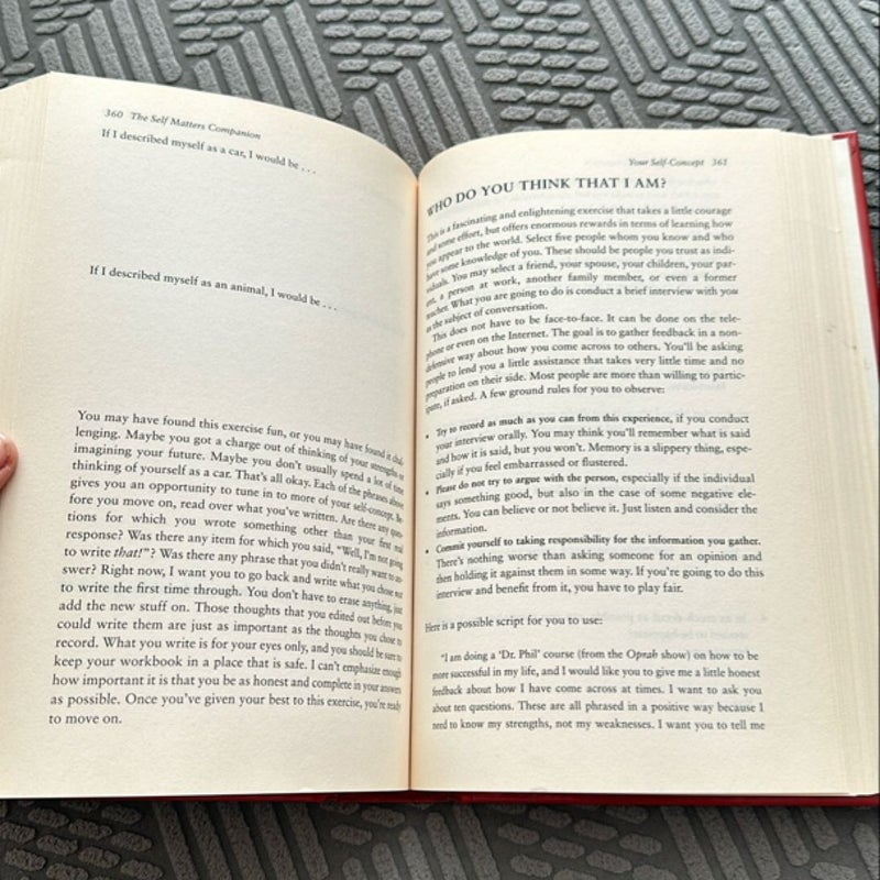 The Self Matters Companion