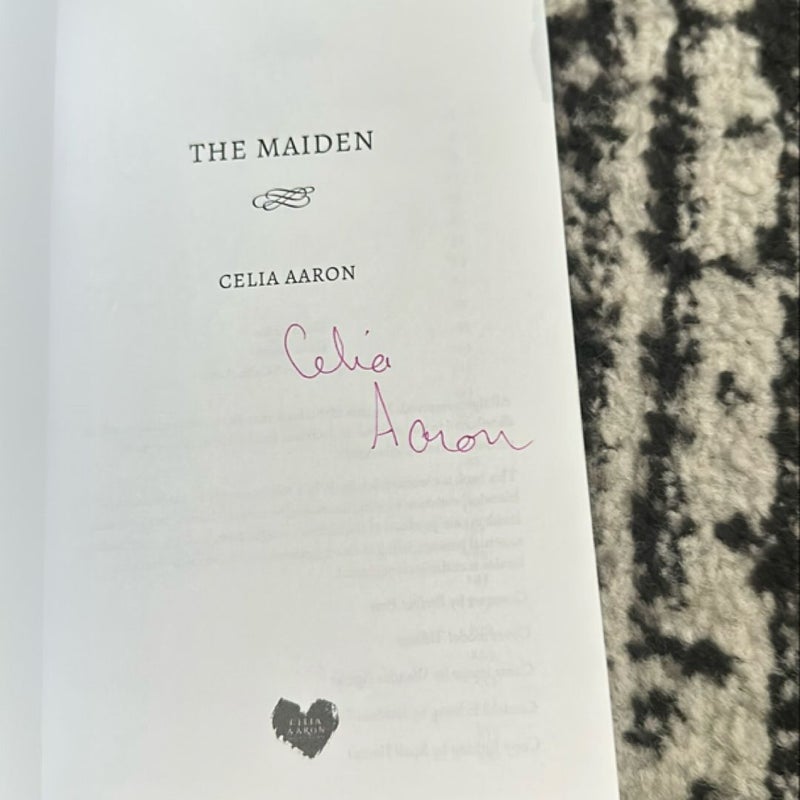 The Maiden (signed)