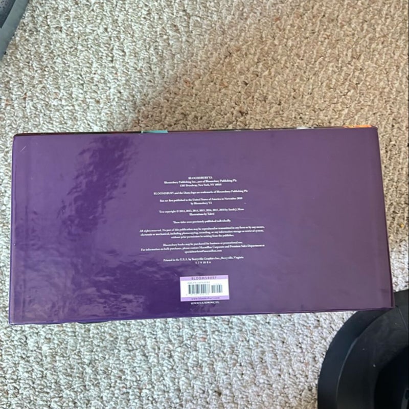 Throne of Glass Box Set OOP Hardcover W/POSTER