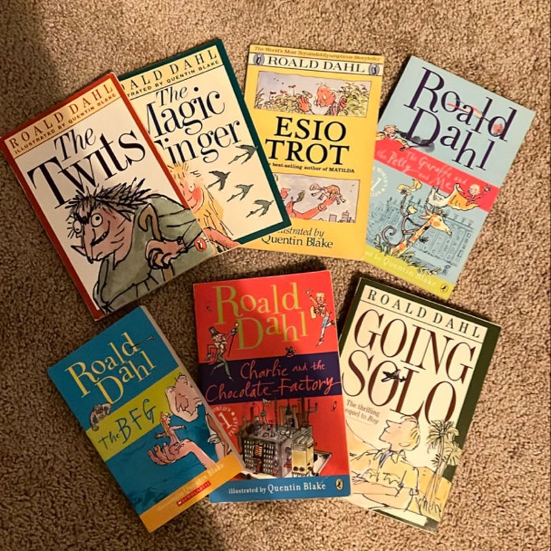 Roald Dahl 7 Book Bundle