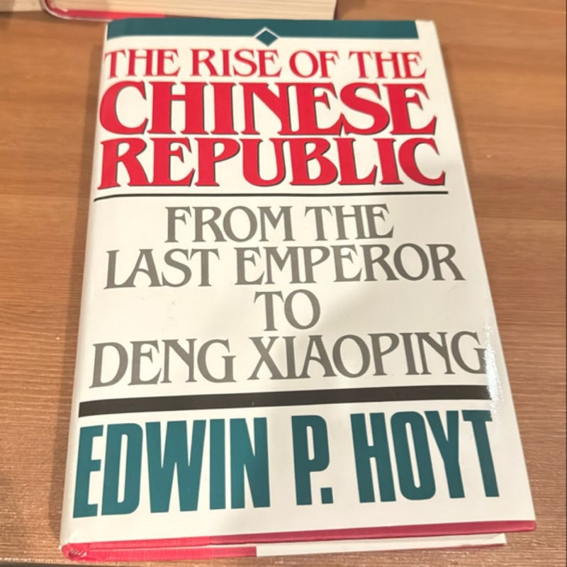 The Rise of the Chinese Republic