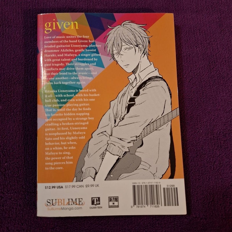 Given Vol. 1-2