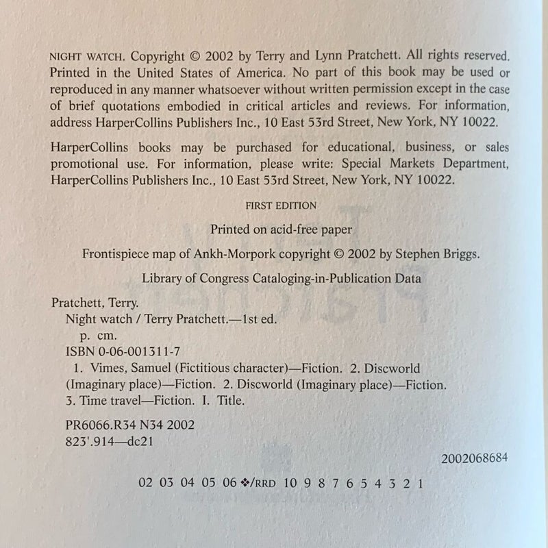 Night Watch (First Edition)