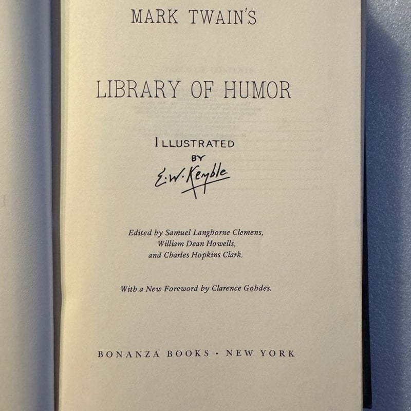 Mark Twains’s Library of Humor