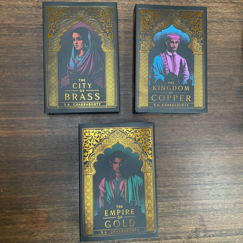 Bookish Box - The Daevabad Trilogy by S.A. Chakraborty 