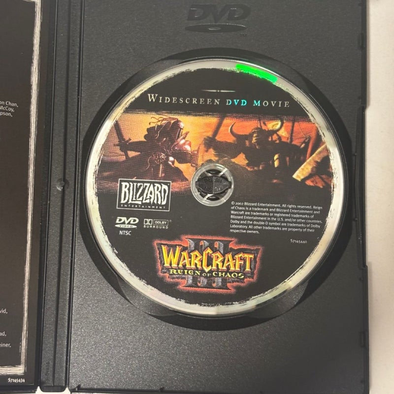 Warcraft - Reign of Chaos DVD movie  