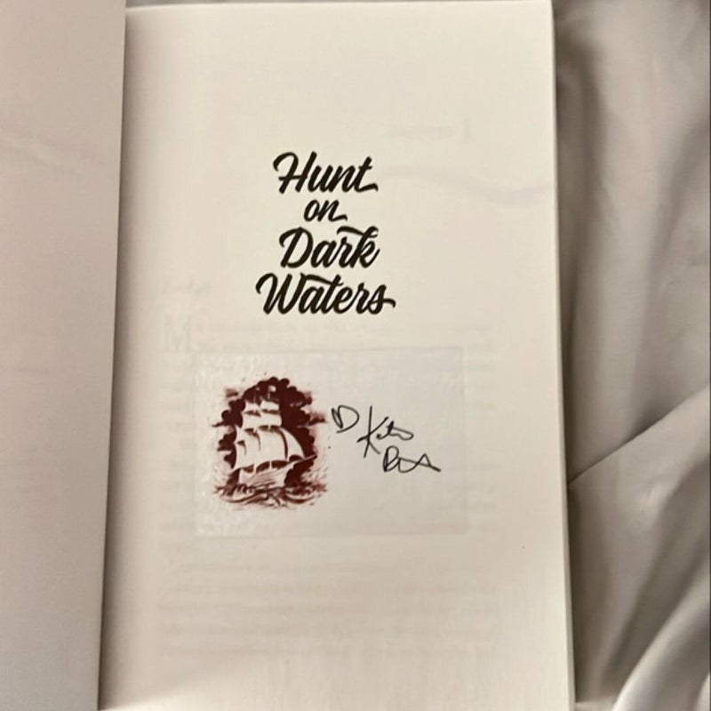 Hunt on Dark Waters *signed bookplate*