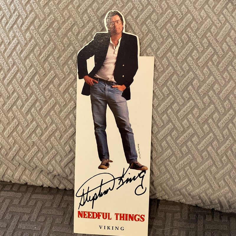 Needful Things Promotional Bookmark