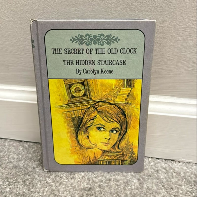 Vintage The Secret of the Old Clock and The Hidden Staircase