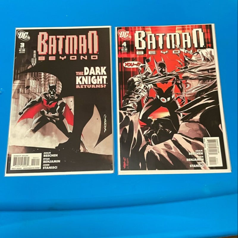 Batman Beyond #1-6 (2010 DC) Complete Mini Series 