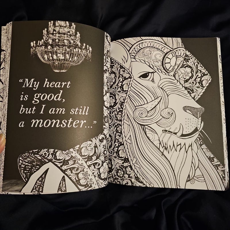 Beauty and the Beast: a Coloring Book