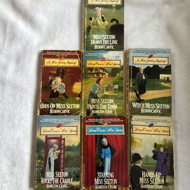 Miss Seeton vintage mystery bundle