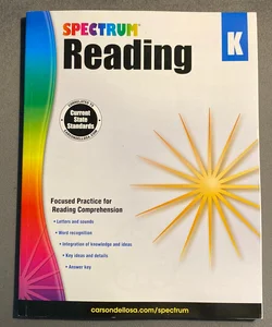 Spectrum Reading, Grade K