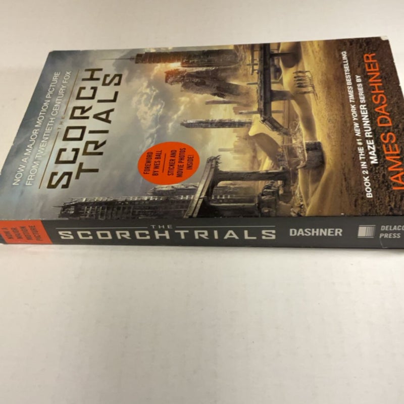 The Scorch Trials Movie Tie-In Edition (Maze Runner, Book Two)
