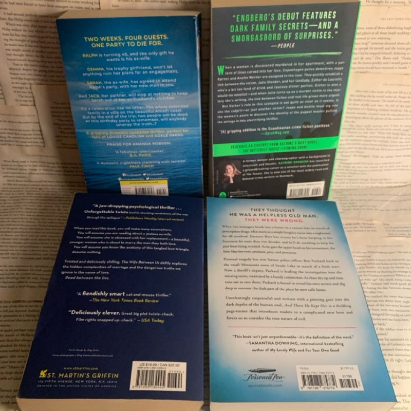 Mystery/Thriller Book Bundle