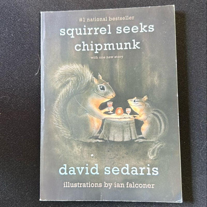 Squirrel Seeks Chipmunk SIGNED BY THE AUTHOR