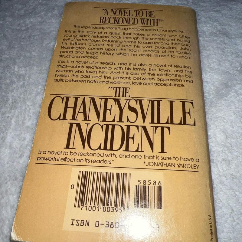 The Chaneysville Incident