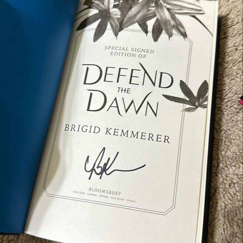 Defend the Dawn and Destroy the Day signed B&N special edition 