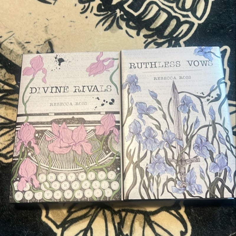 Divine Rivals and Ruthless Vows Owlcrate Editions