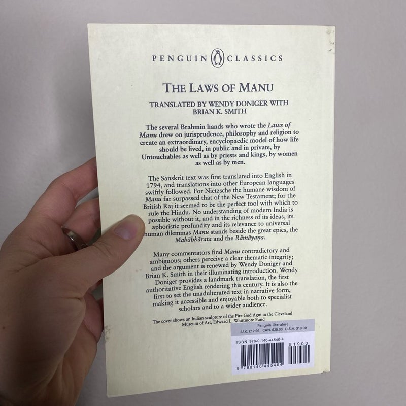 The Laws of Manu