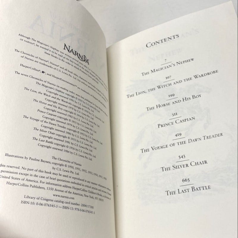 The Chronicals of Narnia
