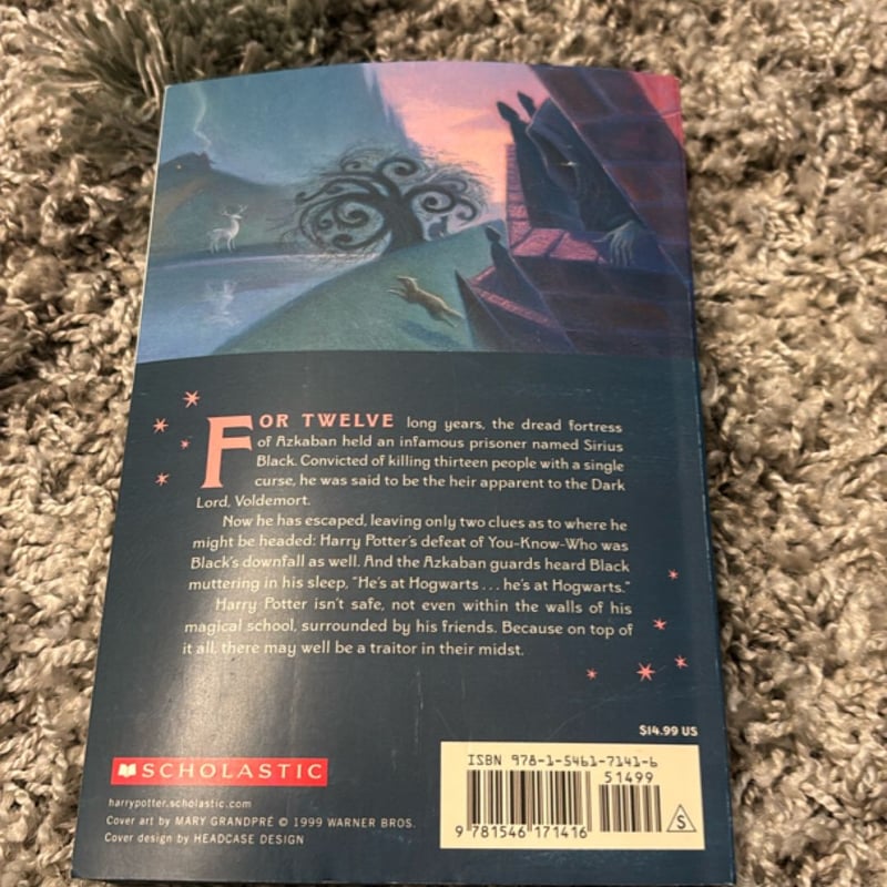 Harry Potter and the Prisoner of Azkaban (Stenciled Edges) (Harry Potter, Book 3)