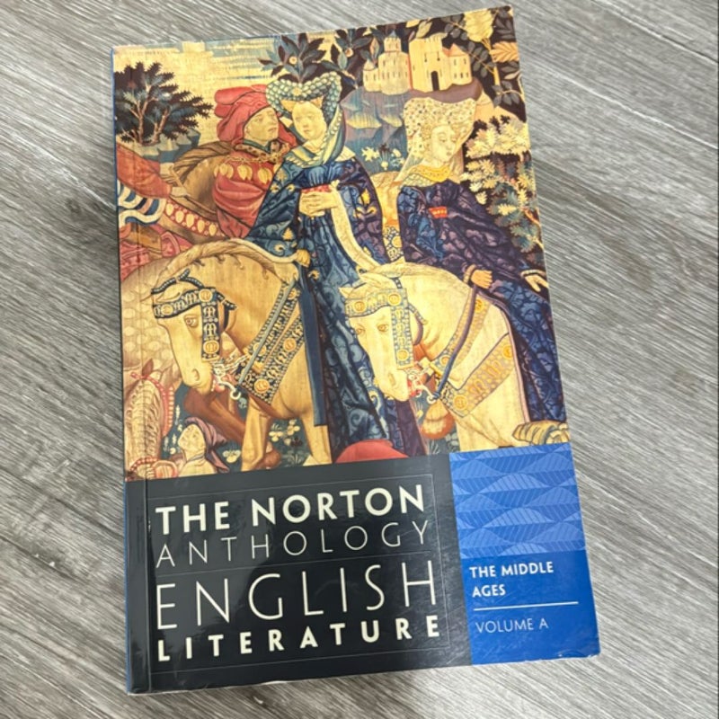 The Norton Anthology of English Literature, Volume A