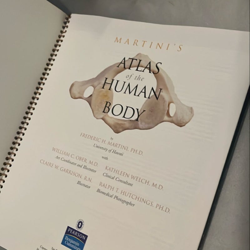 Martini's Atlas of the Human Body for Fundamentals of Anatomy and Physiology (component)