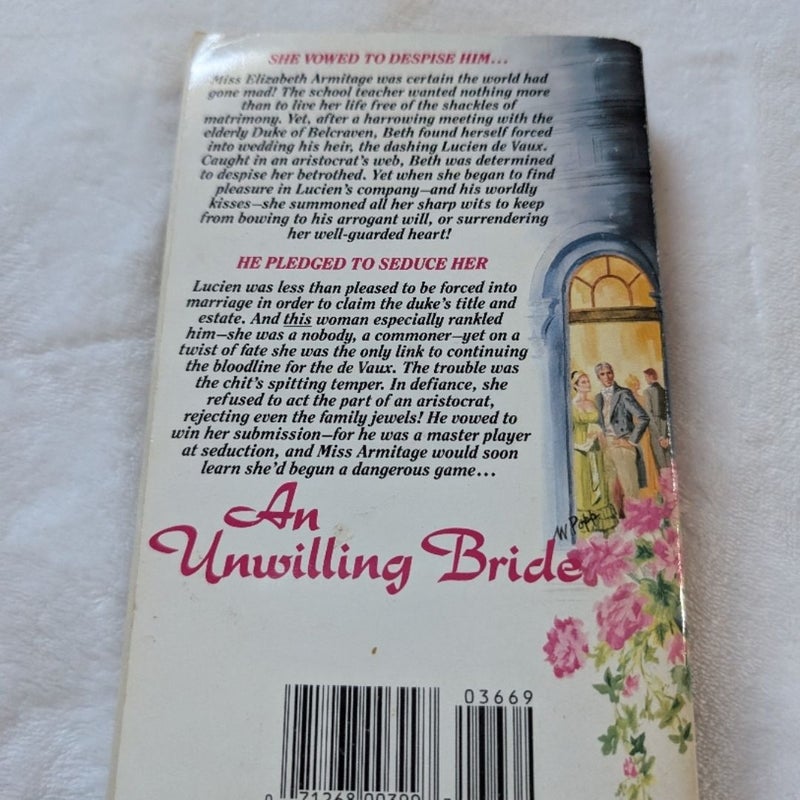 An Unwilling Bride 