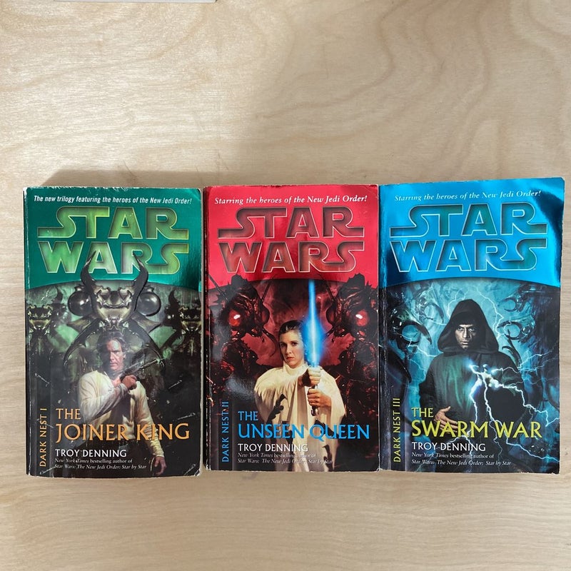 Star Wars The Dark Nest Trilogy Complete Set 