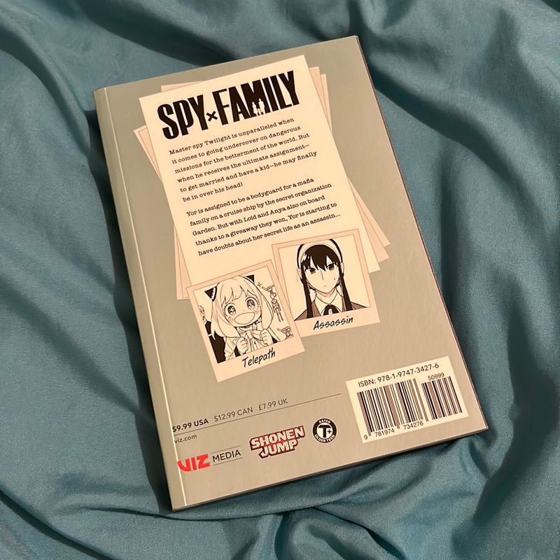 Spy X Family, Vol. 1, 2 & 8