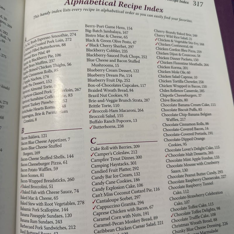 2011 Taste of Home Annual Recipes Cookbook