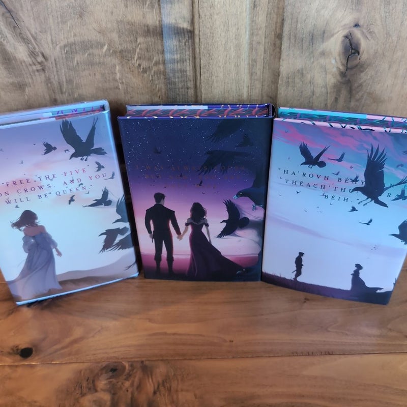 House of Beating Wings - Bookish Box - Kingdom of Crows 1-3