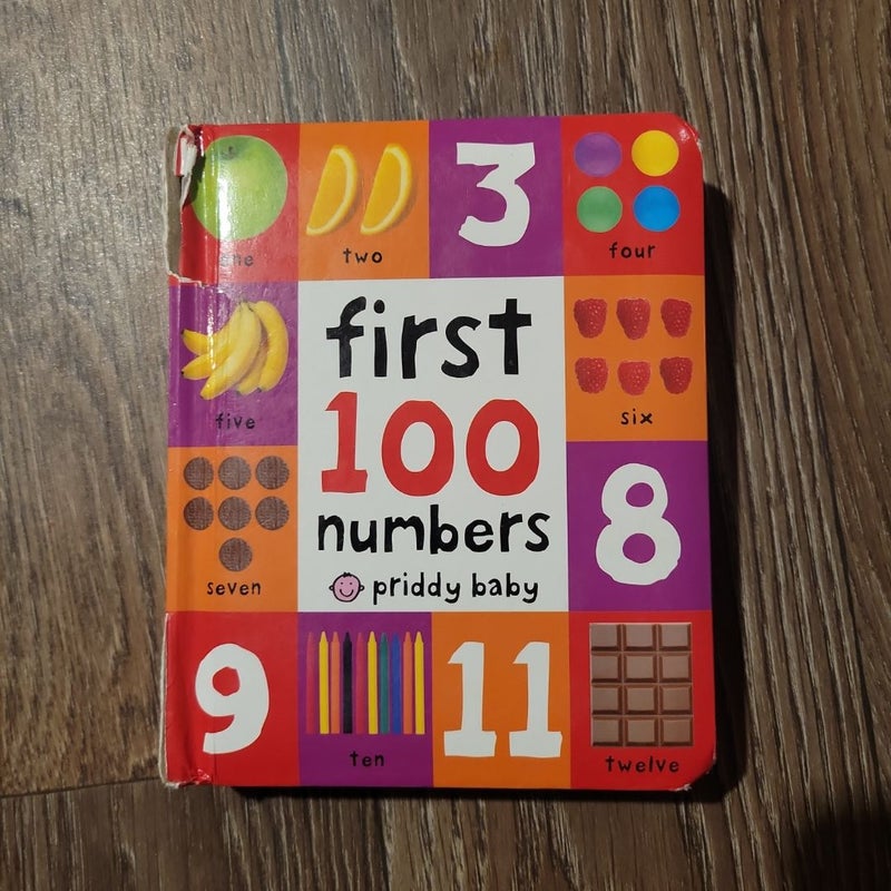 First 100 Board Books First 100 Numbers