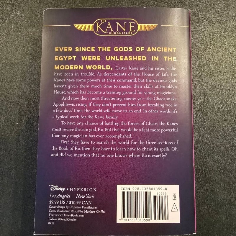 Kane Chronicles, the, Book Two the Throne of Fire (Kane Chronicles, the, Book Two)