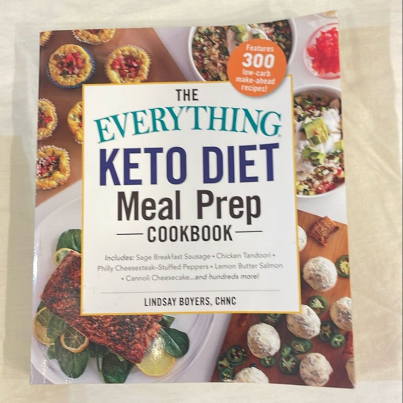 The Everything Keto Diet Meal Prep Cookbook