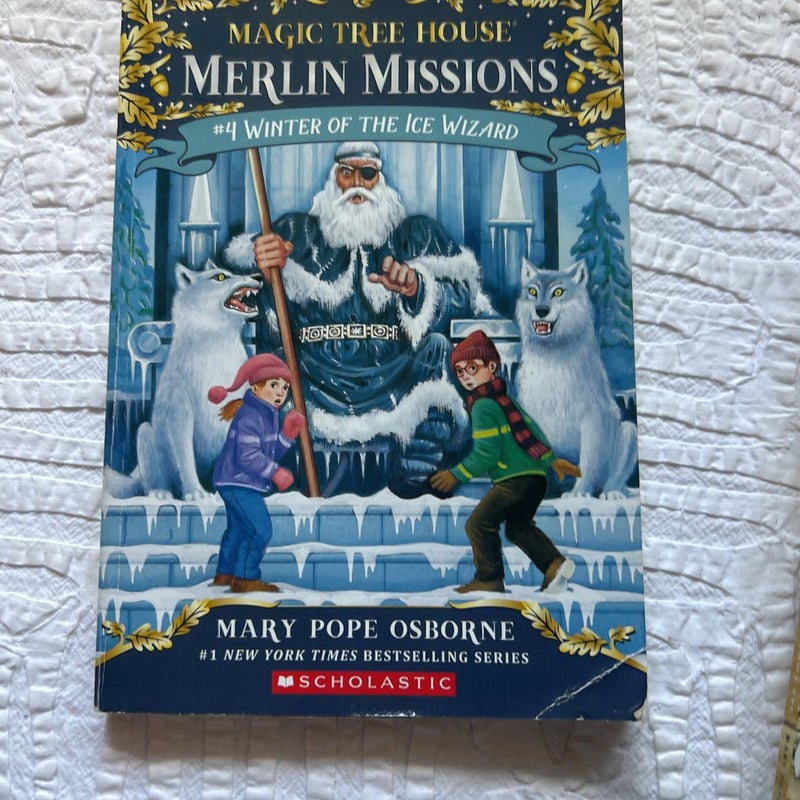 Magic tree house Merlin mission books 1-5