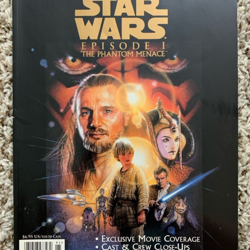 Star Wars episode one the Phantom Menace, official souvenir magazine