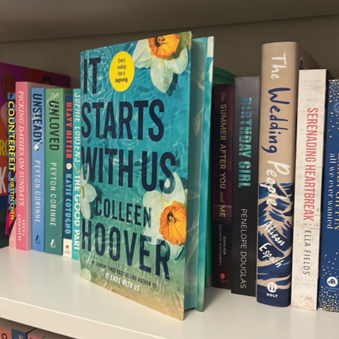 It Starts With Us - UK special edition sprayed edges