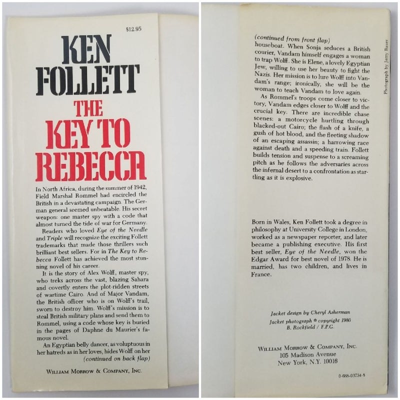 The Key to Rebecca - First Edition