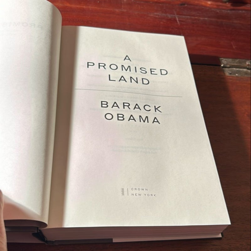 A Promised Land (1st Ed/1st)