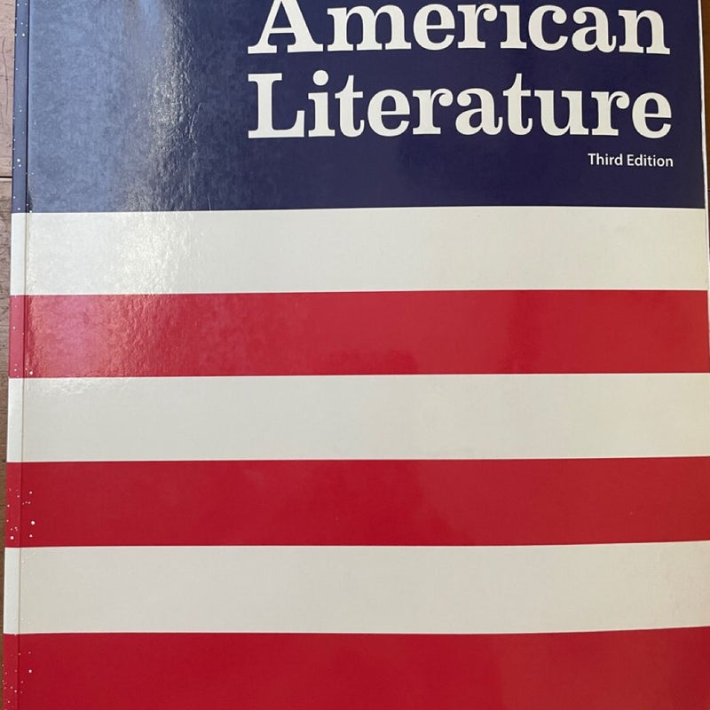 BJU Press American Literature 3rd edition