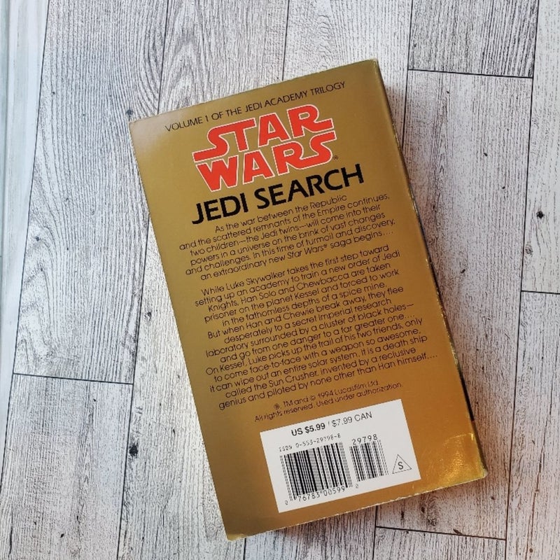 Jedi Search: Star Wars Legends (the Jedi Academy)